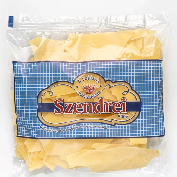 4 Tojásos Szendrei Lebbencs Száraztészta 500gr.