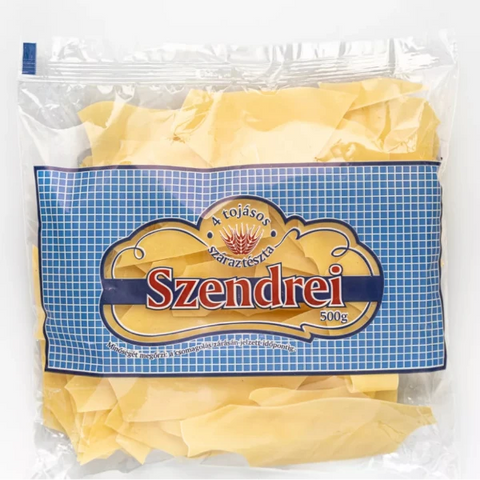 4 Tojásos Szendrei Lebbencs Száraztészta 500gr.