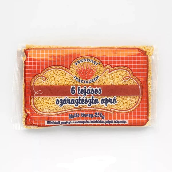 6 Tojásos Szendrei ABC Száraztészta 250gr.