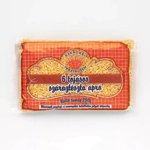6 Tojásos Szendrei ABC Száraztészta 250gr.