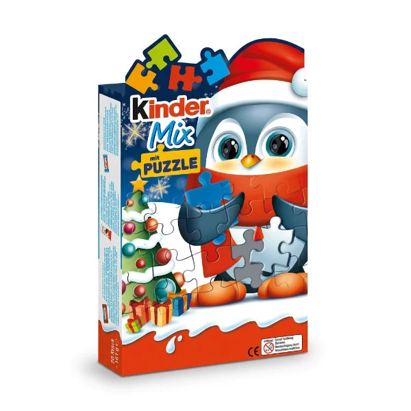 Kinder Mix mit Puzzle Karácsonyi kiadás 161g