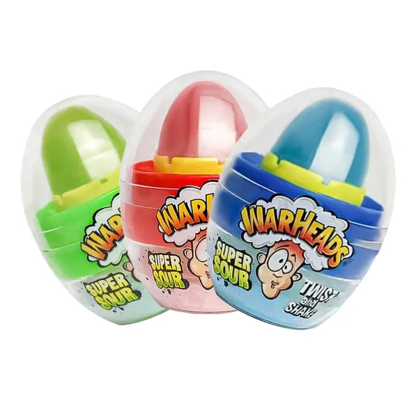 Warheads Twist And Shake Eggo Piros 18g