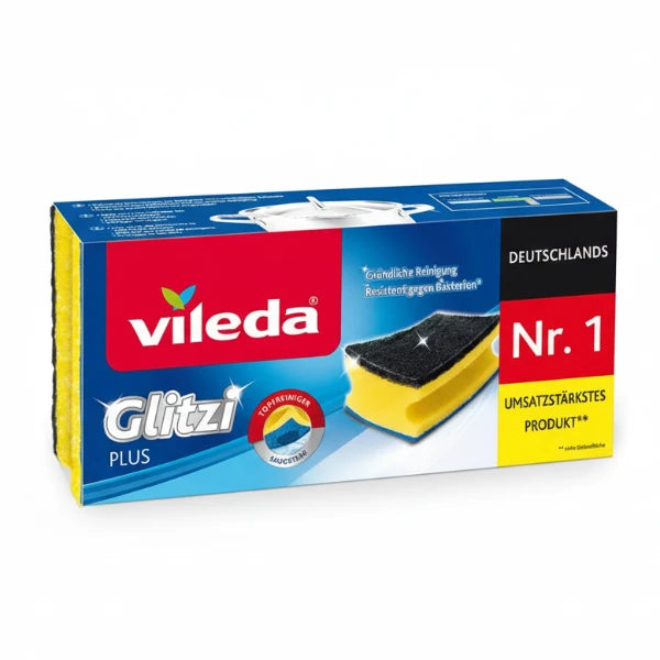 Vileda Glitzi súroló szivacs 2+1
