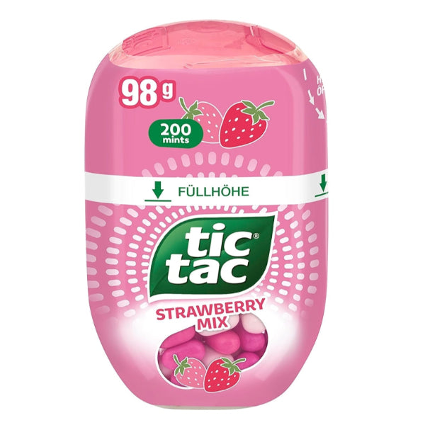 Tic Tac Strawberry Mix 98 gr