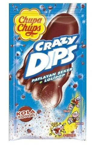 Chupa Chups Crazy Dips Cola nyalóka