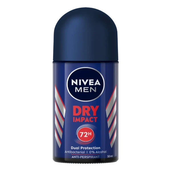 Nivea Roll-One Férfi dezodor Dry Impact 50 ml