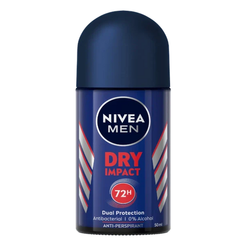 Nivea Roll-One Férfi dezodor Dry Impact 50 ml