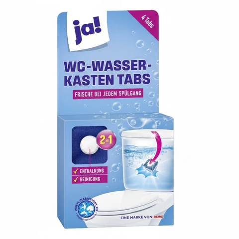 Ja! Wc tartályba való tabletták. 4x54g