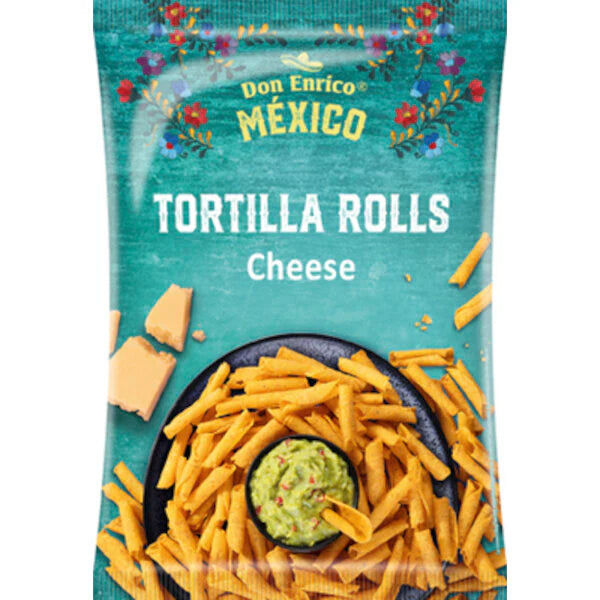 Don Enrico Mexico Tortilla Rolls Chesse 125gr