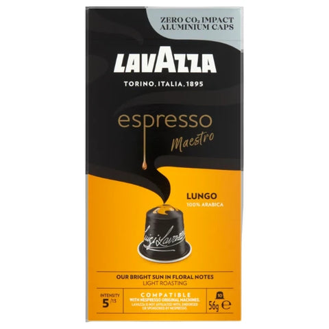 Lavazza Nespresso Espresso Maestro Lungo Aluminium (10 kapszula)