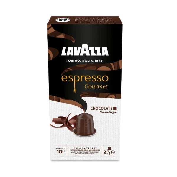 Lavazza Nespresso Espresso Gourmet Chocolate Aluminium (10 kapszula)