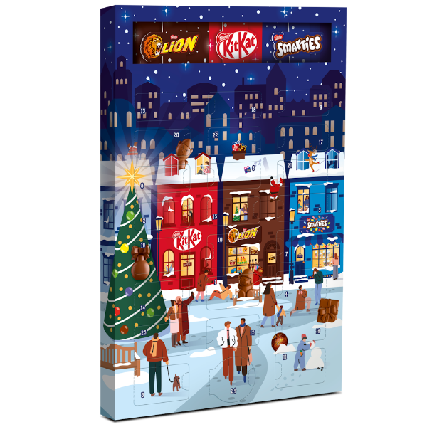 Nestle Lion, KitKat, Smarties Advent kalendar 189g