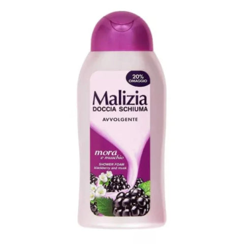 Malizia tusfűrdő Szedres Musk&Blackberry 300 ml