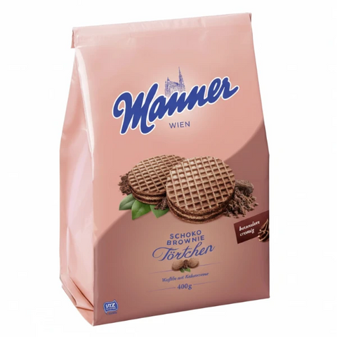 Manner Schoko Brownie Törtchen 400 Gr