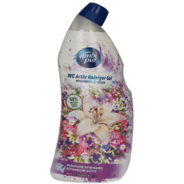Ambi Pur WC tisztító gél  750ml White Flowers