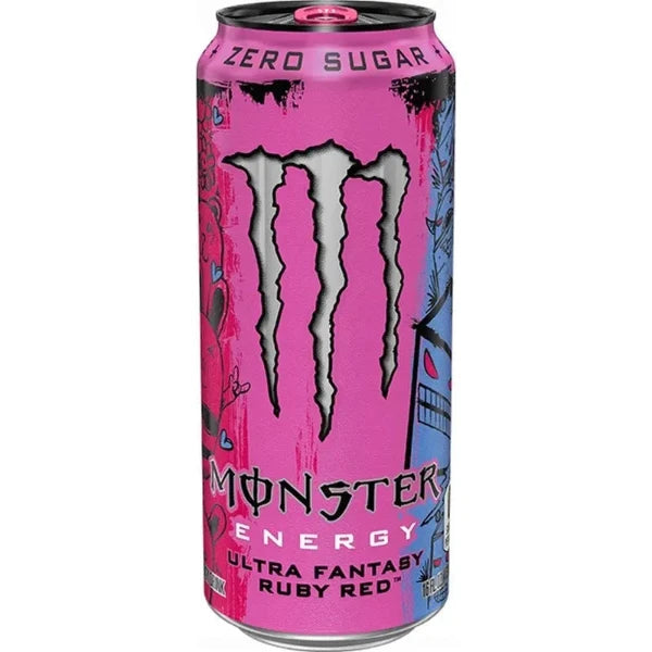 Monster Energy Ultra Fantasy Ruby Red 500 ml +50 Ft Betétdíj