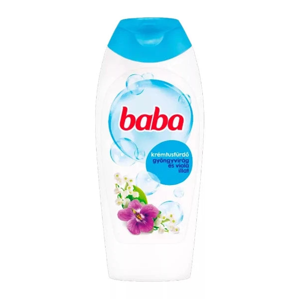 Baba tusfürdő Gyöngyvirág&Viola 400 ml