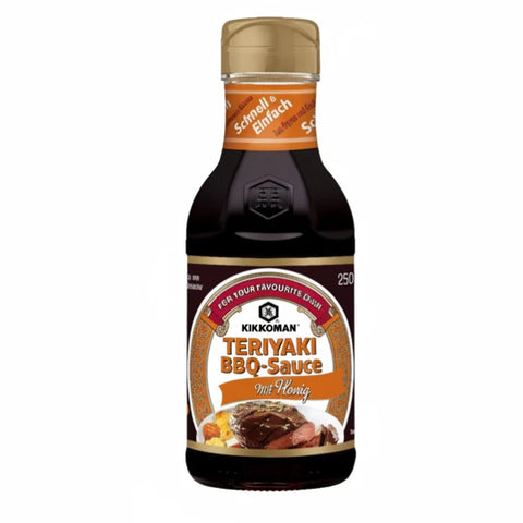 Kikkoman Teriyaki BBQ-sauce mézmel 250 ml