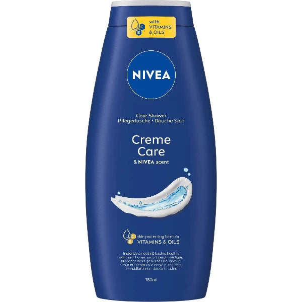 Nivea Creme Care Női krémtusfürdő 750 ml