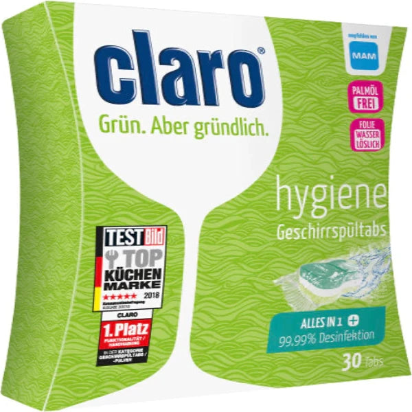 Claro mosogatógép tabletta, All in One, 30 tabletta