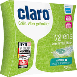 Claro mosogatógép tabletta, All in One, 30 tabletta