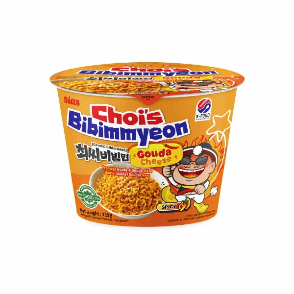 Choi's Bibimmyeon Gouda Chesse instant tészta 119g