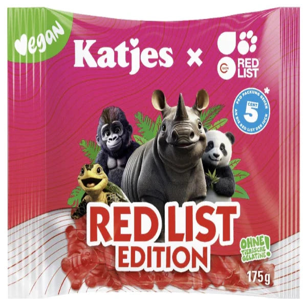 Katjes vörös listás kiadás 175g-os