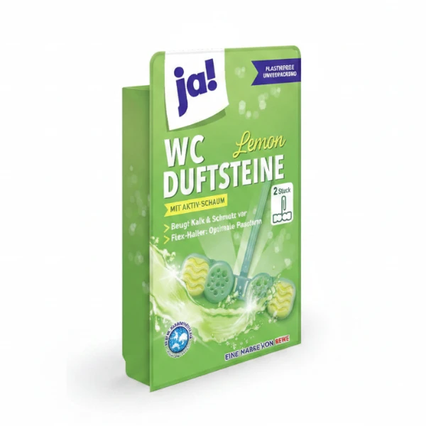 Ja! Wc-Bloc Illatosító. Flex Lemon, 2 X 48 G