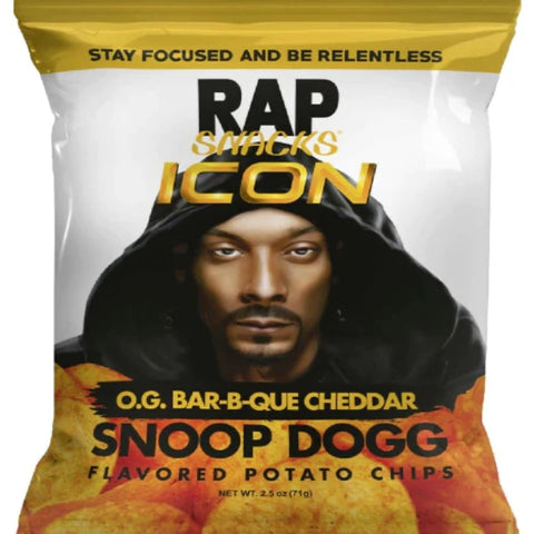 Rap Snacks Snoop Dogg Cheddar Chips, 71g-os