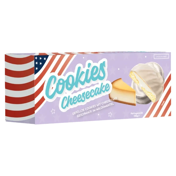 Lusogourmet Cookies Sajttorta 128gr