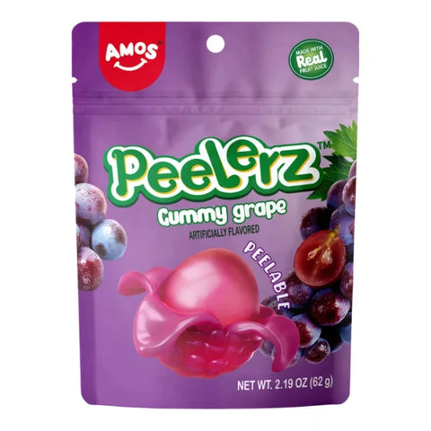 Amos Peelerz Gummy Grape  65 gr