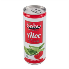 Babu Aloe Vera 240ml Eper +50 Ft Betétdíj