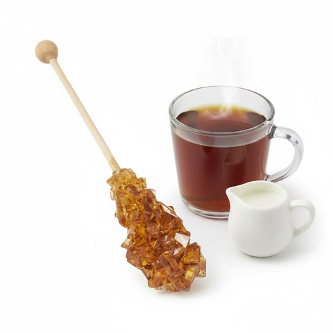 Barna kandiscukor pálca 1 db/csomag (Egyesével csomagolt)