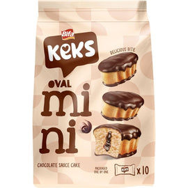 Bifa Keks oval mini chocolate sauce Cake 180gr