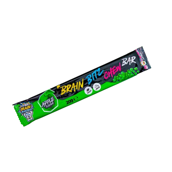 Brain Bitz Chew Bar 20g olvadós rágó alma