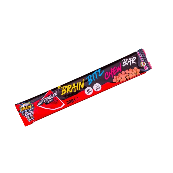 Brain Bitz Chew Bar 20g olvadós rágó Görögdinnyés