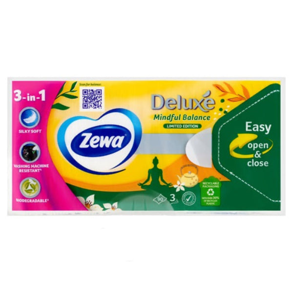 Zewa papírzsepkendő Delux Limited  10x10 3 rétegű