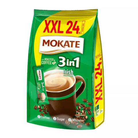 Mokate Instant kávé 3in 1 XXL Irish 30x17 g+4 db