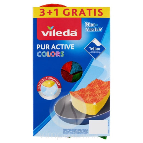Vileda Colour Our Active 3+1