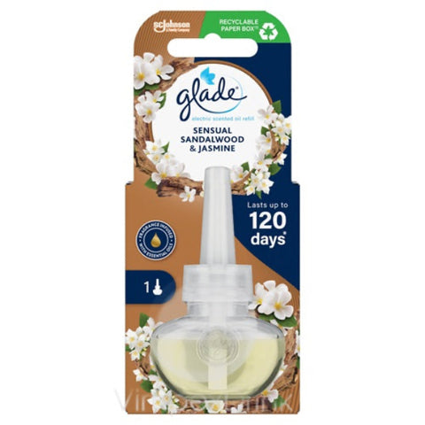 Glade elektromos utántöltő 20ml Szantálfa & Jázmin