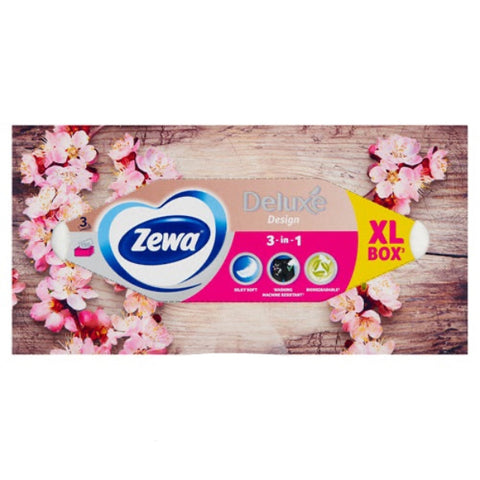 Zewa Deluxe Dobozos zsebkendő 3r. 150 db