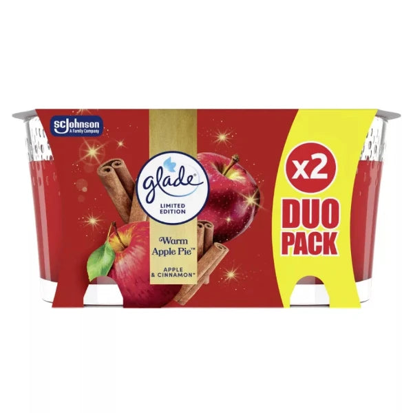 Glade Illatgyertya Warm Apple Pie W25 2x112g