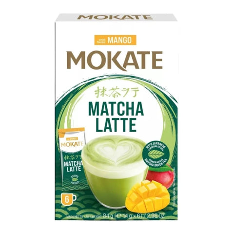 Mokate Matcha Latte Mangó 6x14g