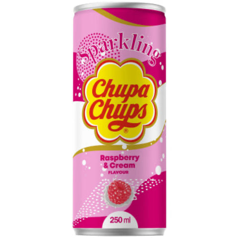 Chupa Chups Sparkling Raspberry&Cream 250 ml