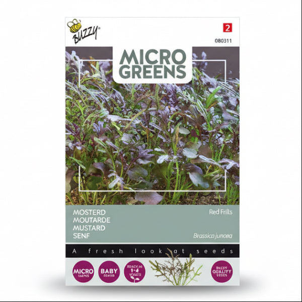 MicroGreens Mustár (Red frills)  Bz H