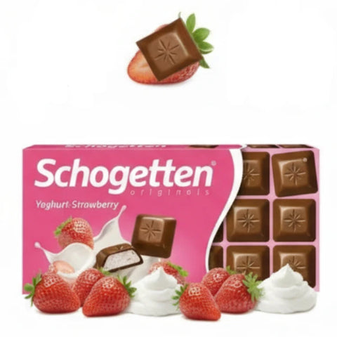 Schogetten originals Yoghurt-strawberry 100 gr