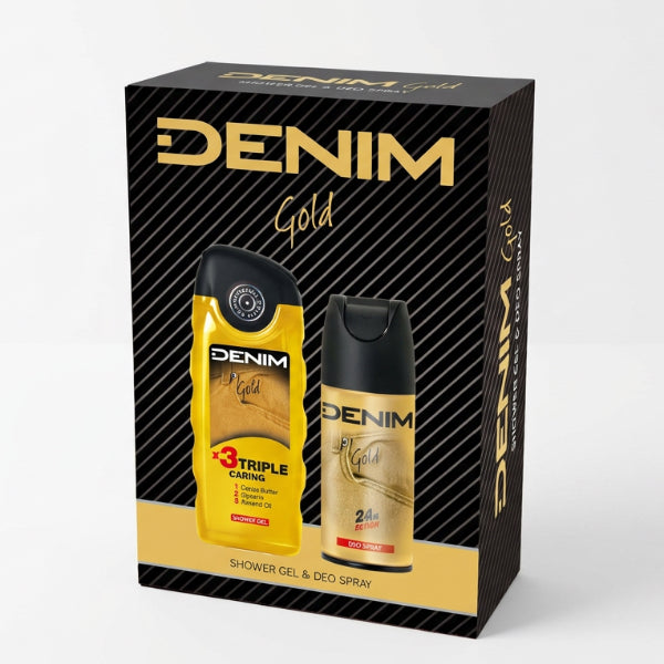 Denim Ajándék szett Gold