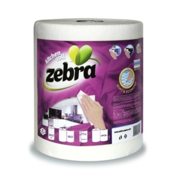 Zebra kéztörlő 2 rétegű 34,5 m 150 lap