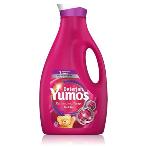 Yumos Pro Fiber szines ruhákhoz folyékony mosószer 2,52l 42W