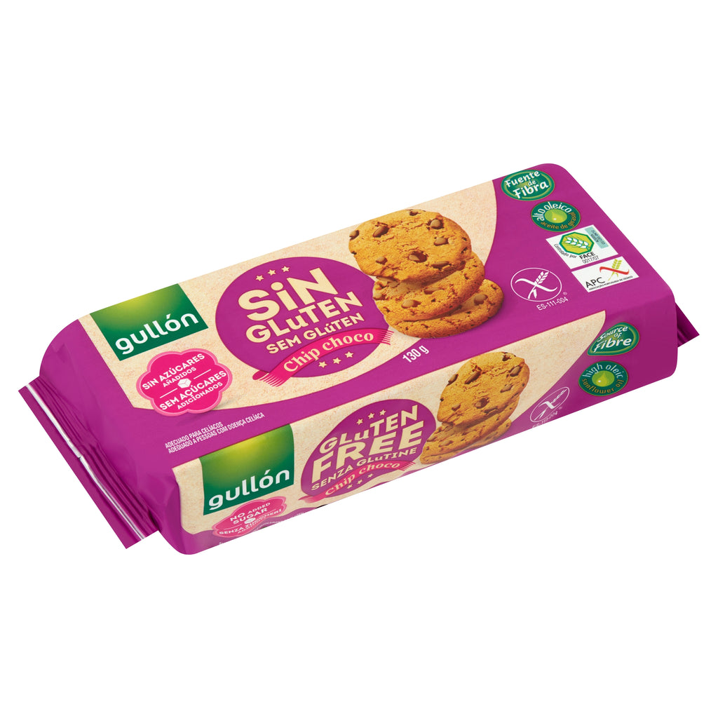 Gullón Chip Choco Gluténmentes keksz 125gr